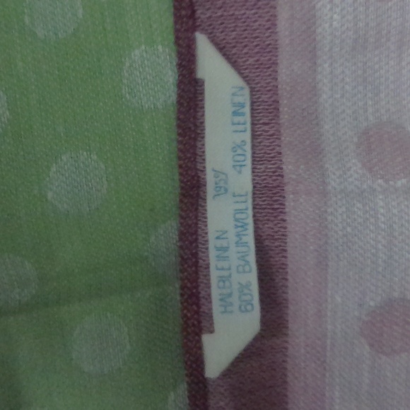 Set Of 3 Vintage Halbleinen German Kitchen Towels Cotton Linen Tea Towels - Picture 3 of 4